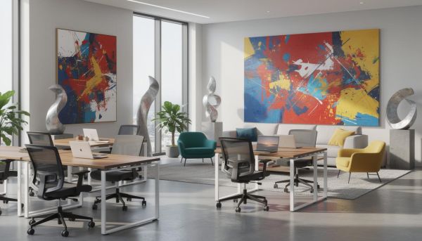 Flexible art rental for workspace enhancement: the way to transform your office space
